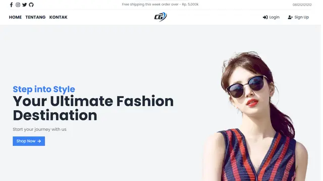 E-Commerce Website